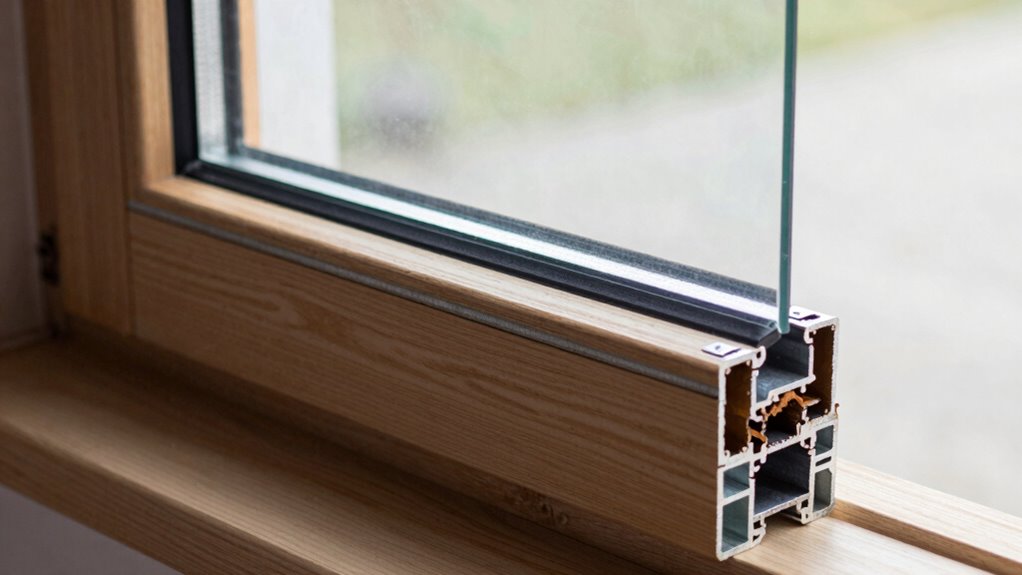 window frame and sash reinforcement