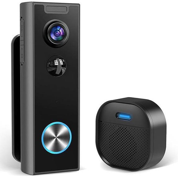 Wireless Video Doorbell with 2K HD & Night Vision