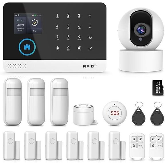 PGST Wireless Alarm System with HD Camera & Alerts