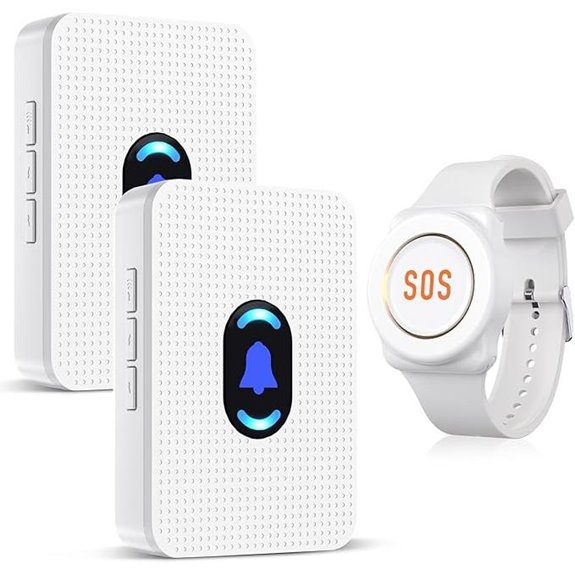 Daytech Wireless Caregiver Call Watch System with Receiver