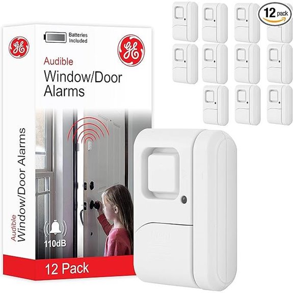 GE 12-Pack Wireless Window & Door Alarms