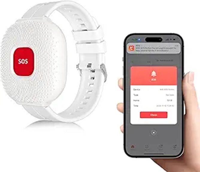 Wireless Elderly Caregiver Call Button System