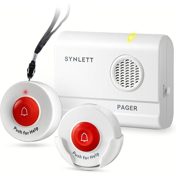 Wireless Caregiver Call Button for Elderly Monitoring