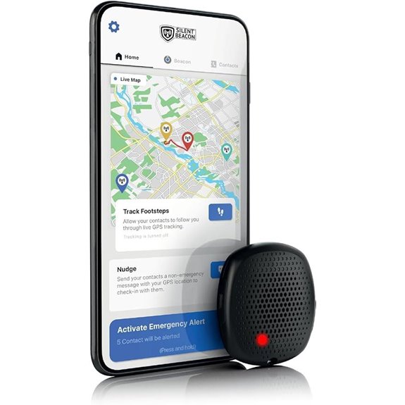 Bluetooth Emergency Panic Button with 2-Way Calls