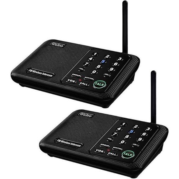 Wuloo Wireless Home Intercom System (2-Pack)