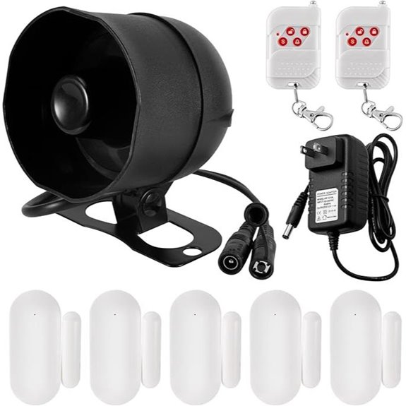 KERUI WiFi Home Security Alarm System (8-Piece)