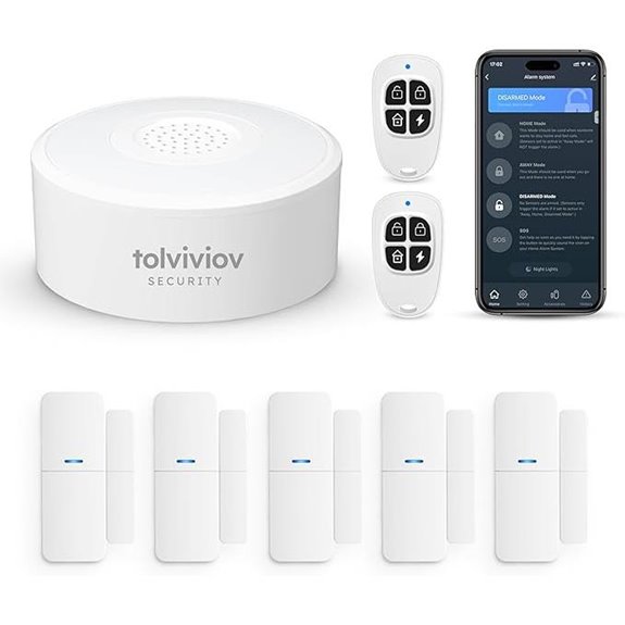 WiFi Smart Home Security Alarm Kit with App Alerts