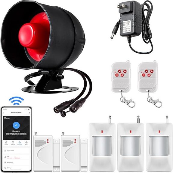 Wireless WiFi Home Security Alarm System