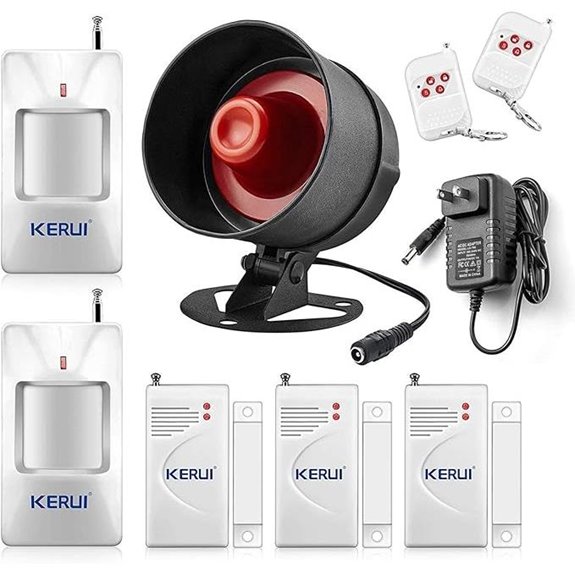 KERUI Wireless Indoor/Outdoor Security Alarm System Kit