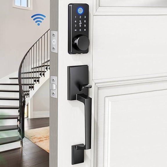WiFi Smart Door Lock Set with Keyless Entry