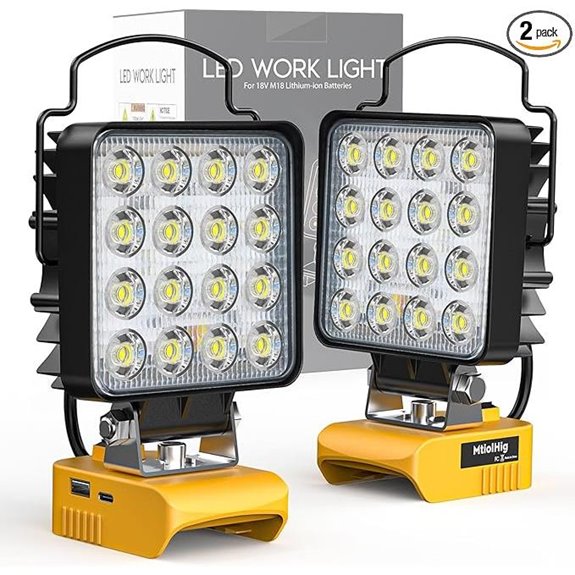 wireless led work light