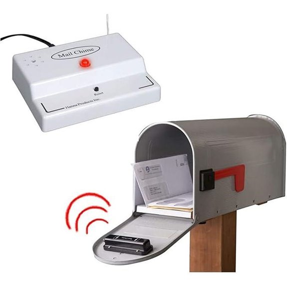 Mail Chime Mailbox Alarm System with Wireless Alerts