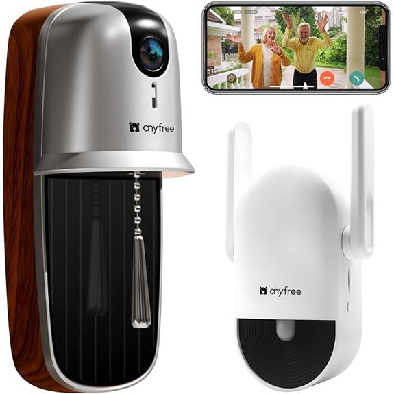 Wireless Video Doorbell with Motion Detection and Long Range