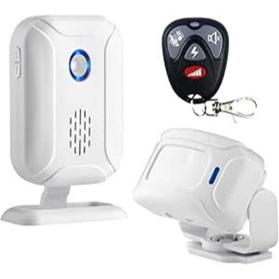 Wireless Motion Sensor Doorbell with Remote