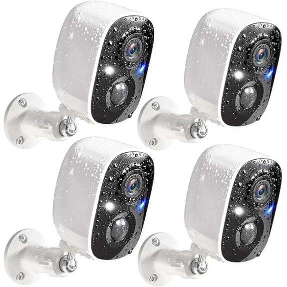 GMK Wireless Outdoor Security Camera 4-Pack