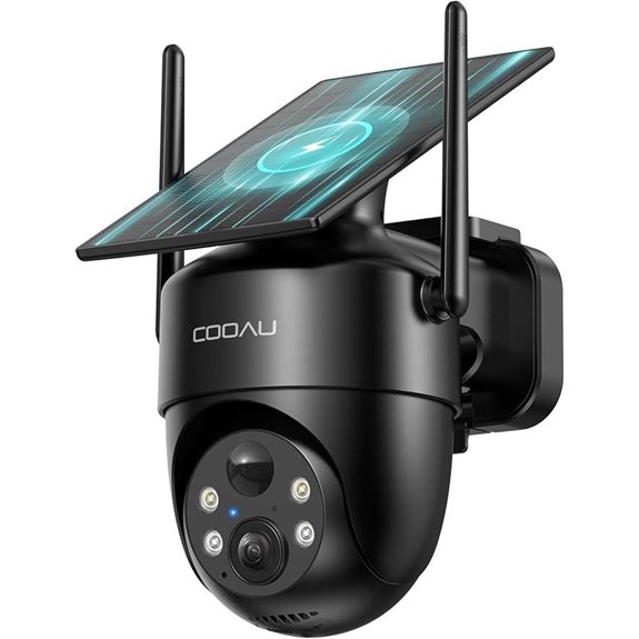 COOAU Wireless Outdoor Security Camera with AI Detection
