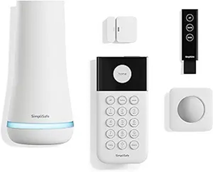 SimpliSafe 5-Piece Wireless Security System with Monitoring