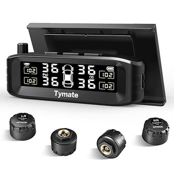 Tymate TM8 Wireless Solar TPMS with 4 Sensors