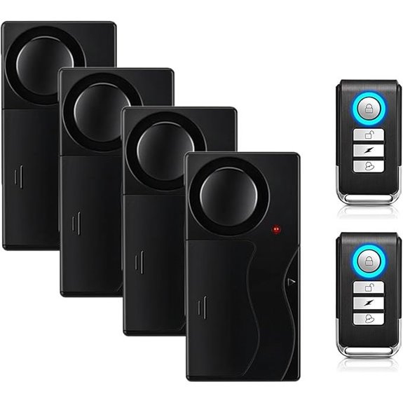 Mengshen Wireless Vibration Door/Window Alarm System