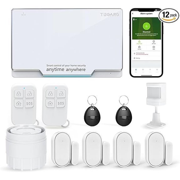 WiFi Smart Home Security System with Voice Control