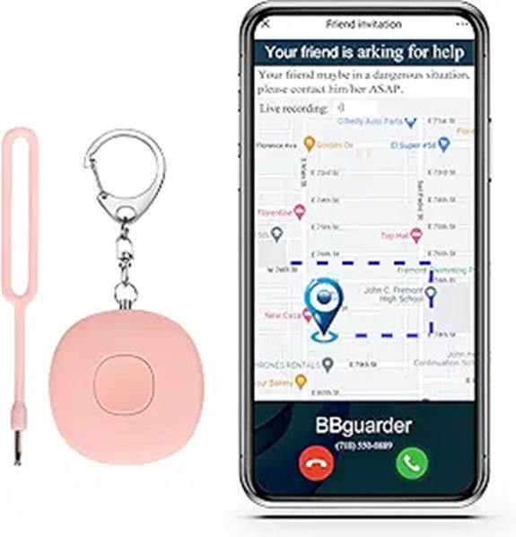 5-in-1 Women’s Personal Safety Alarm with GPS
