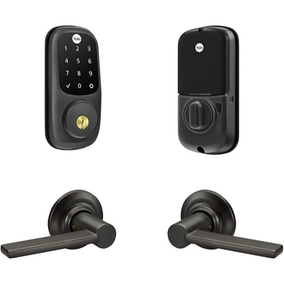 Yale Assure Touchscreen Lock with Ridgefield Handleset