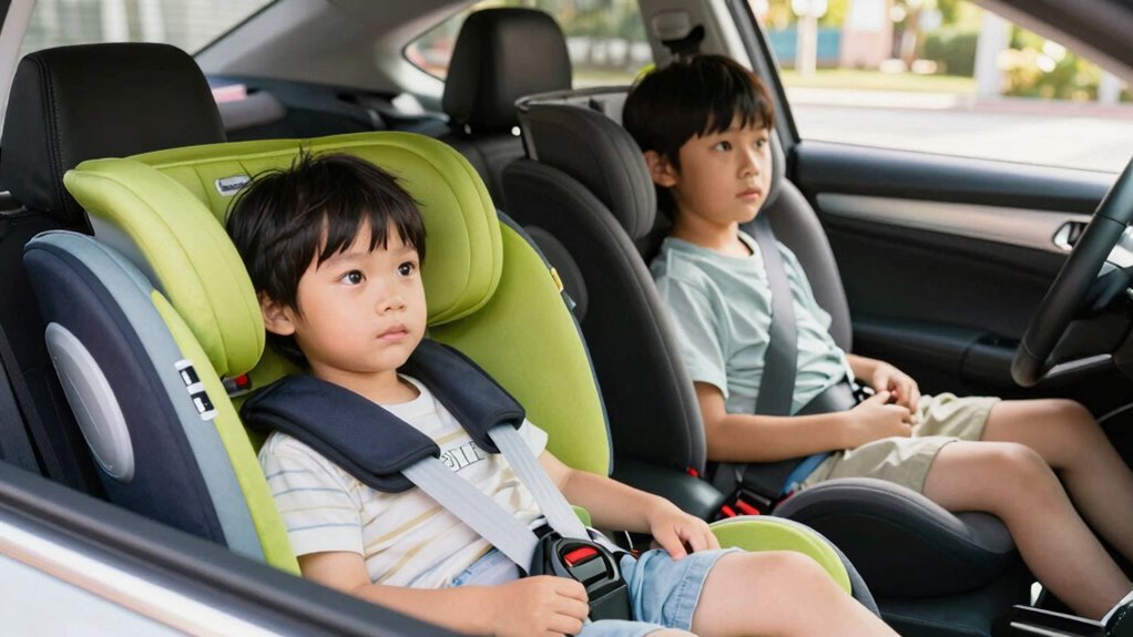 child safety travel stages