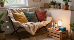 create cozy temporary shelter