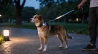 enhanced nighttime dog control