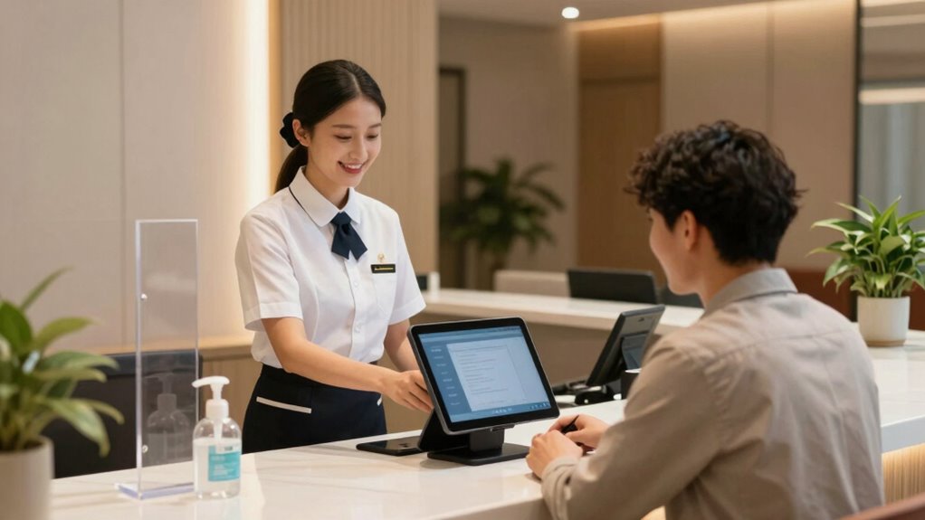 enhancing hotel check in safety