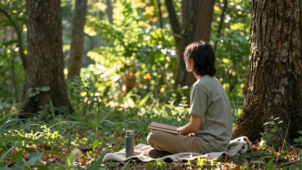 enjoying solitude with clarity