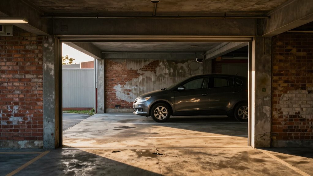 hidden parking garage choice