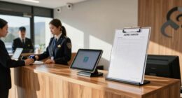 implement secure check in procedures
