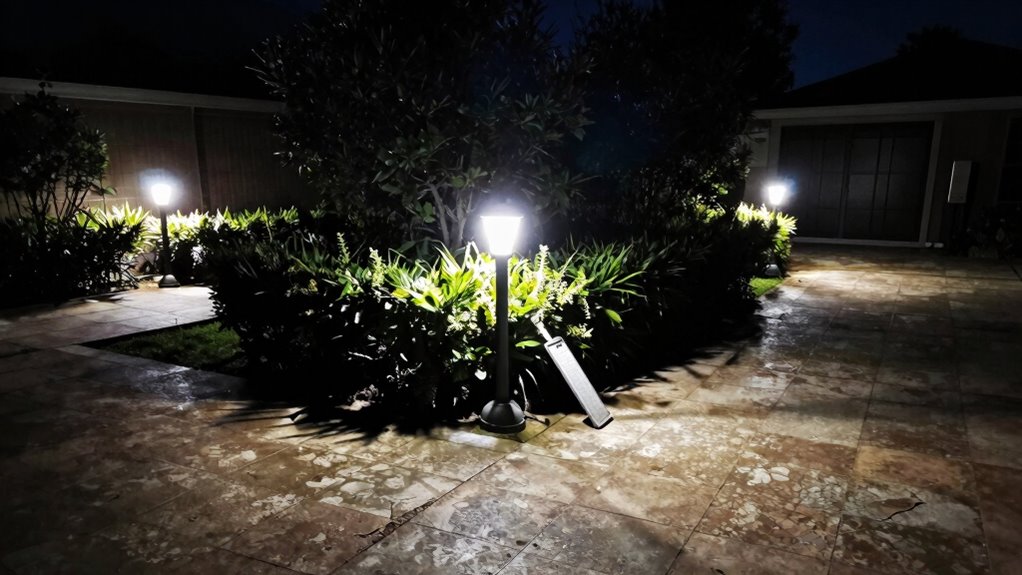 incorrect outdoor lighting practices