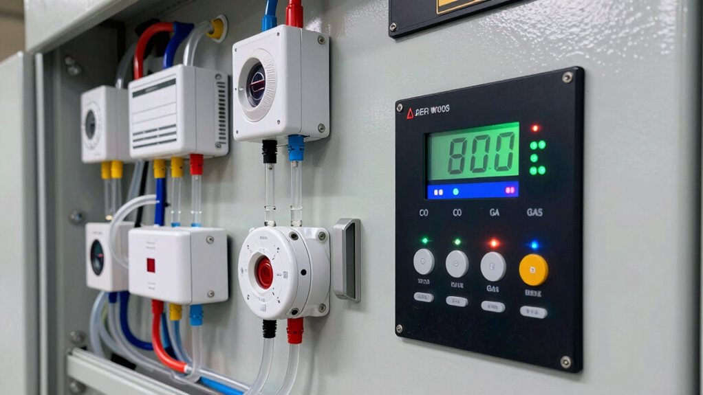 integrated fire and safety detection