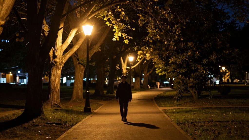 late night walk routine