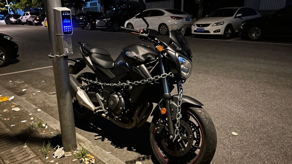 layered motorcycle security measures