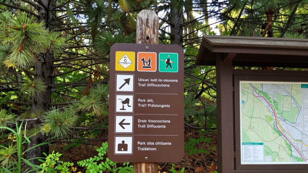observe signs for safety
