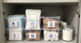 properly organize and store