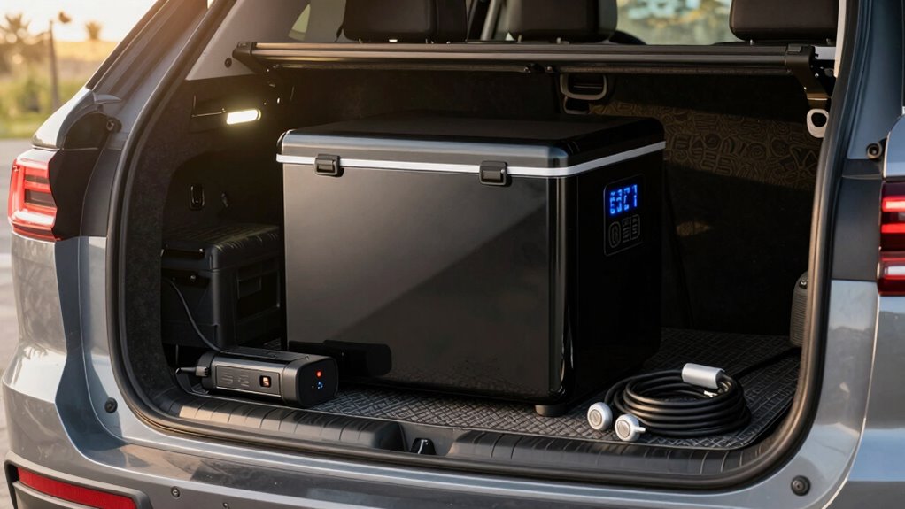 reliable portable fridge setup