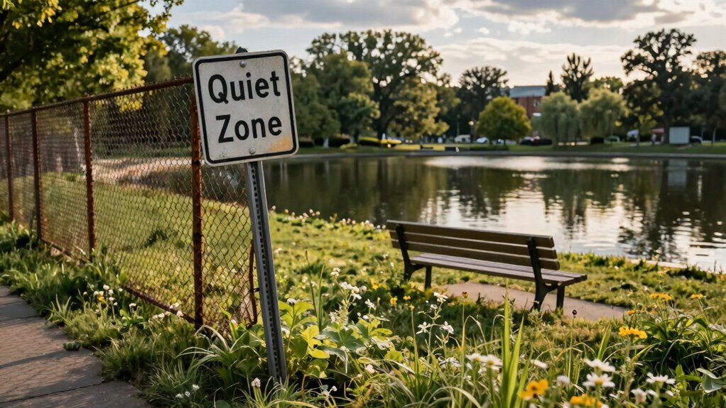 respect peaceful public spaces