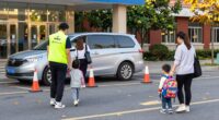safe school pickup routines