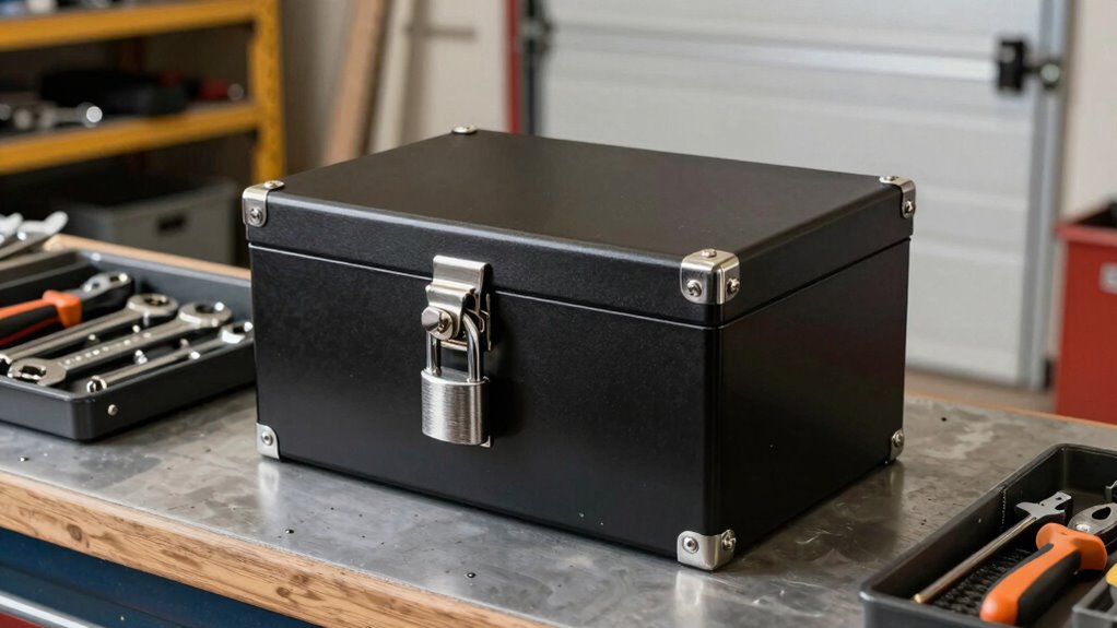 secure durable tool storage