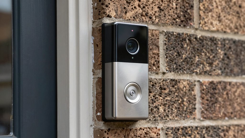 secure easy to install smart doorbell