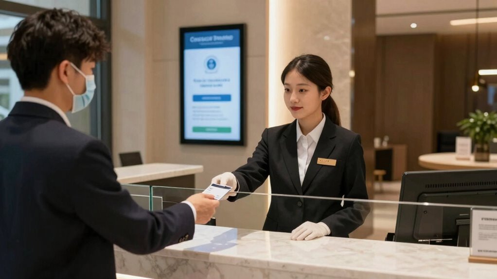 secure efficient hotel check in