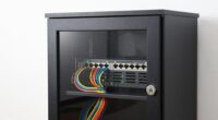 secure home network cabinets
