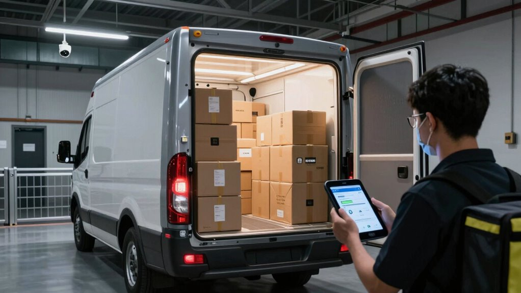 secure tracked delivery process