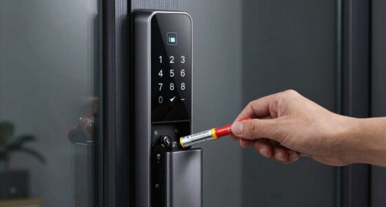 smart lock battery management