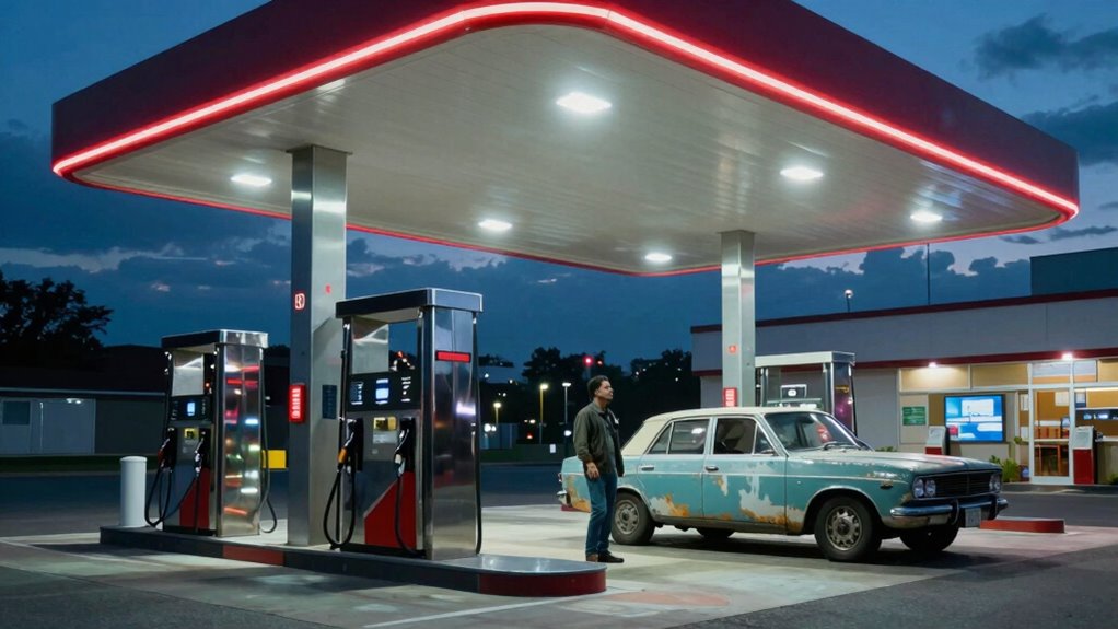 update gas station routine