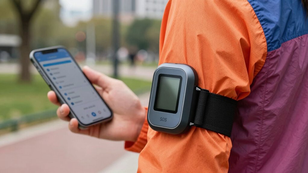 wearable sos device features